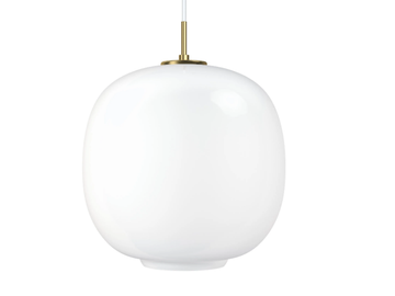 VL45 RADIOHUS - Opal glass pendant lamp by Louis Poulsen - view 2